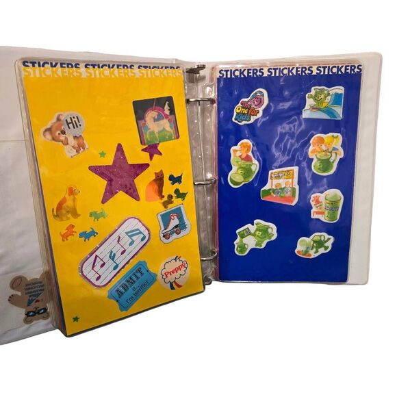 Vintage Sticker Book 80s Puffy Scratch And Sniff Garfield Michael Jackson Kool-a - Picture 10 of 16